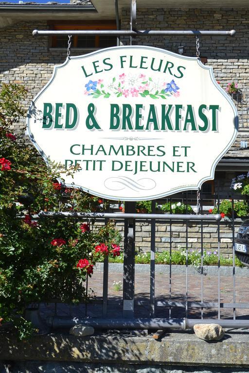 B&B Les Fleurs Gignod Exterior photo